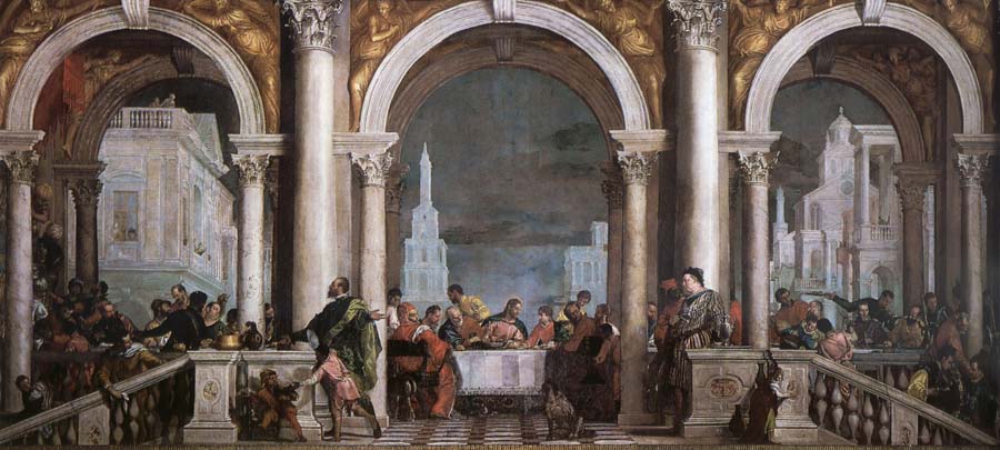 Paolo Veronese The guest time in the house of Levi